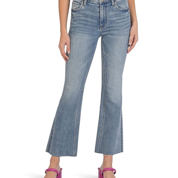 Kut From The Kloth Kelsey High Rise Ankle Flare - Picture 1 of 11
